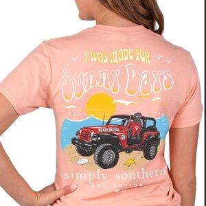 Simply Southern Peach T-Shirt